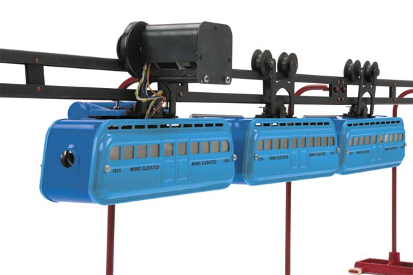 Blue Detroit Monorail