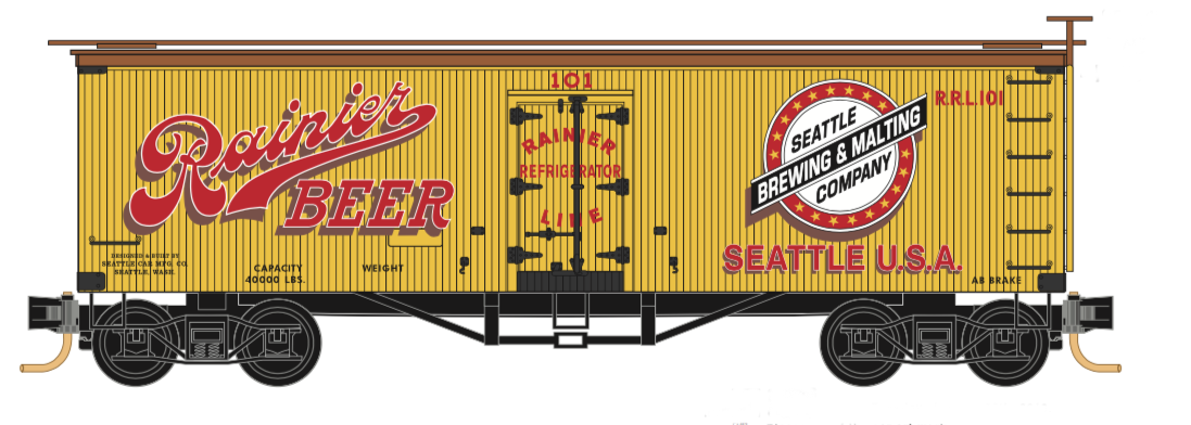 Rainier Beer reefer
