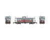 Chicago, Burlington & Quincy ICC Caboose #13632 with Lights Chicago, Burlington & Quincy ICC Caboose #13632 with Lights