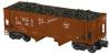 Burlington Route outside braced 2-bay die cast hopper 4-Pack