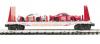 Circus Transport Railroad flatcar #6915306 w/ autos