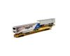 Trailer Train F89F 89' Long Runner #161024 With 2 53' Utility Reefers Trailer Train F89F 89' Long Runner #161024 With 2 53' Utility Reefers