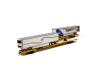 Trailer Train F89F 89' Long Runner #161096 With 2 53' Utility Reefers Trailer Train F89F 89' Long Runner #161096 With 2 53' Utility Reefers