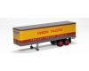 Union Pacific 40' Fruehauf integral post volume van #25222 Union Pacific 40' Fruehauf integral post volume van #25222