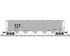 Kansas City Southern Trinity PD5000 covered hopper #6016 Kansas City Southern Trinity PD5000 covered hopper #6016