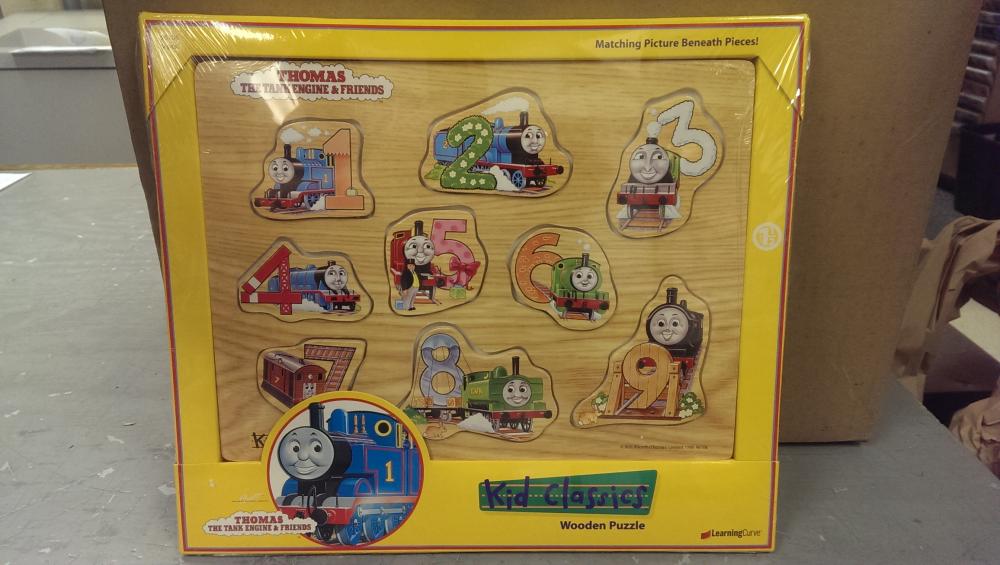 thomas the train wooden puzzle